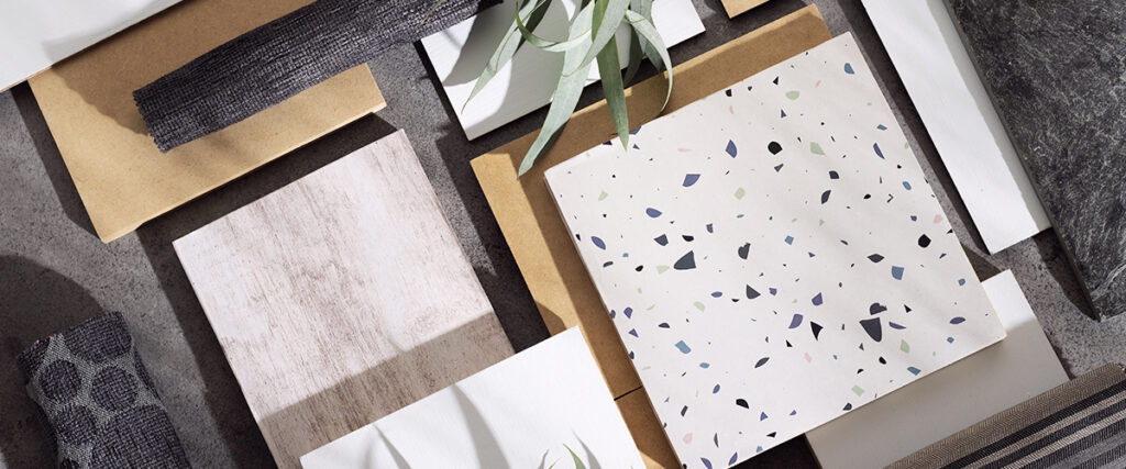 Image qui montre le choix de style de tuile à choisir pour une cuisine.