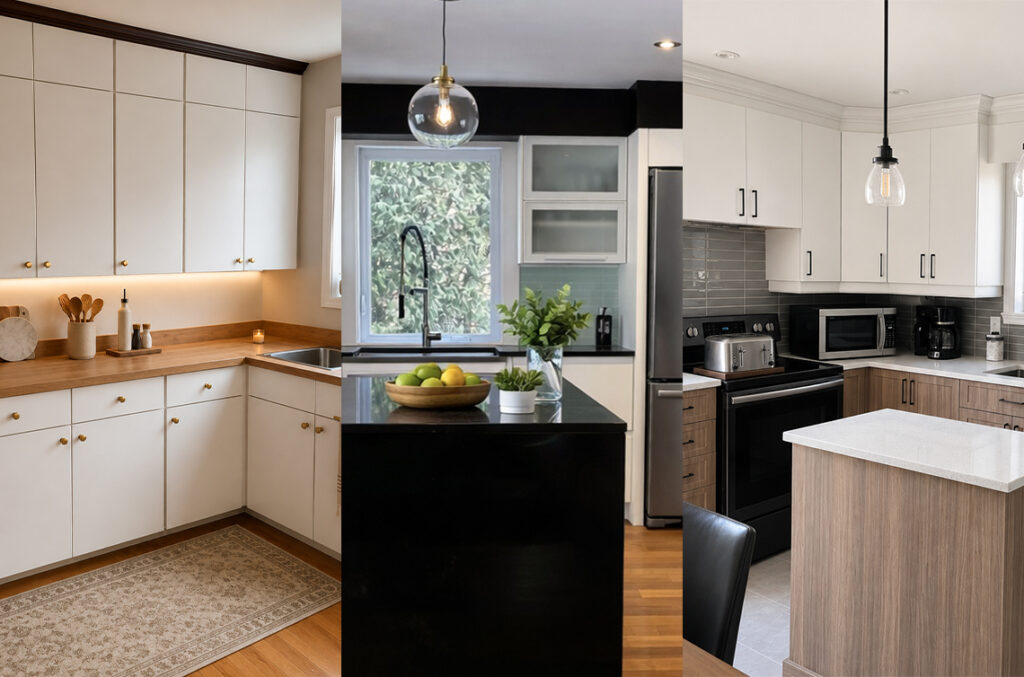 Projet de resurfaçage de cuisine à Montréal : exemples avant/après qui inspirent
